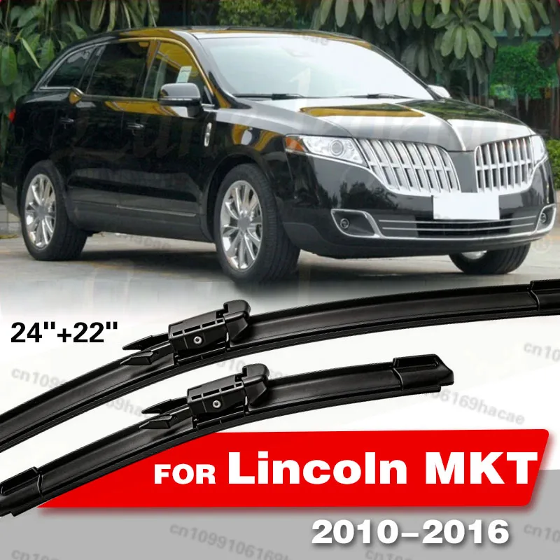 

Car Wiper Blades 24"+22" For Lincoln MKT 2010-2016 2011 0212 2013 2014 Windshield Windscreen Front Window Blades Car Accessories