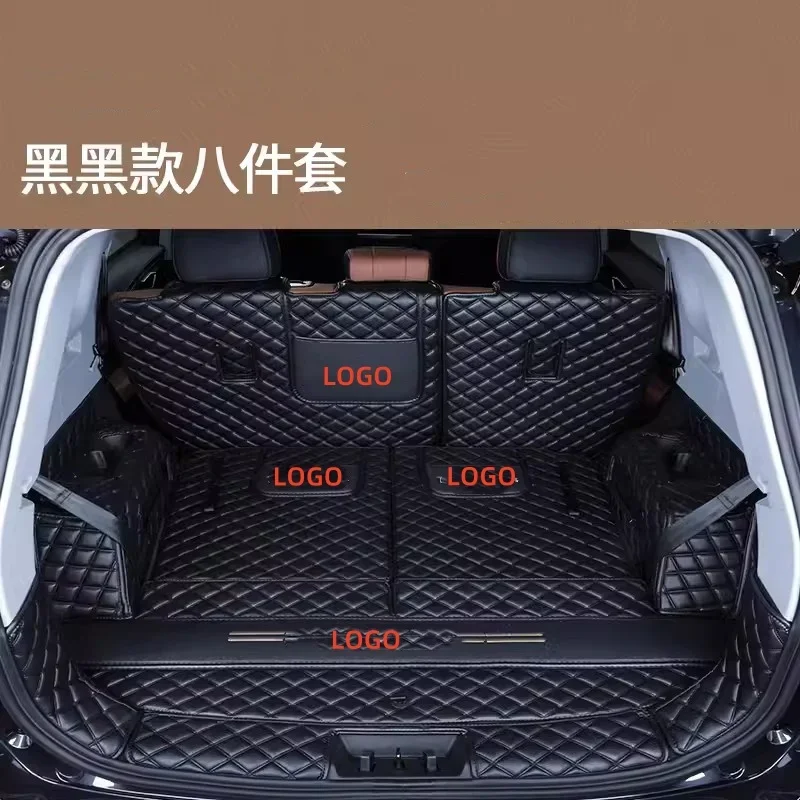 Suitable For Chery Tiggo 8 plus trunk mat fully enclosed seven-seater five-seater trunk mat 2022-version car decoration Accessor