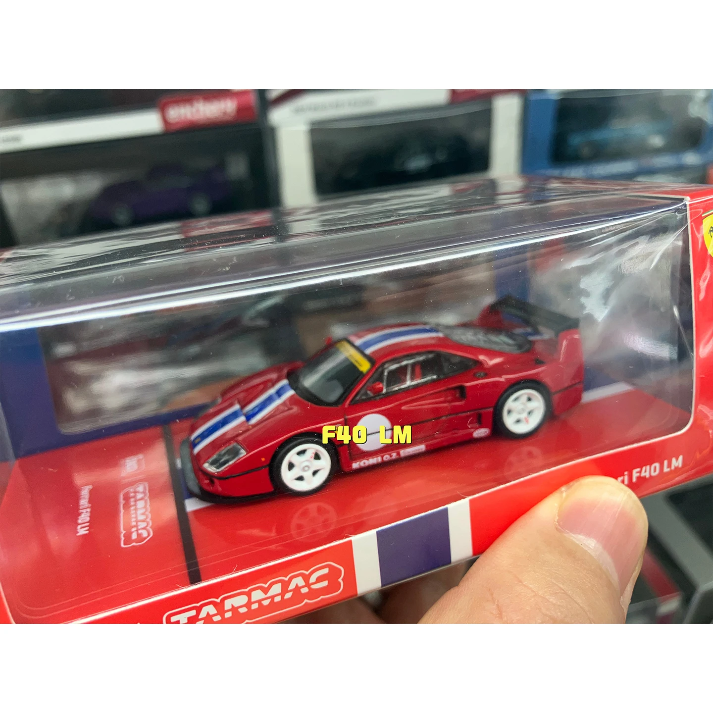 Tarmac Works TW 1:64 F40 LM Red Diecast Metal Car Collection Limited Edition Alloy