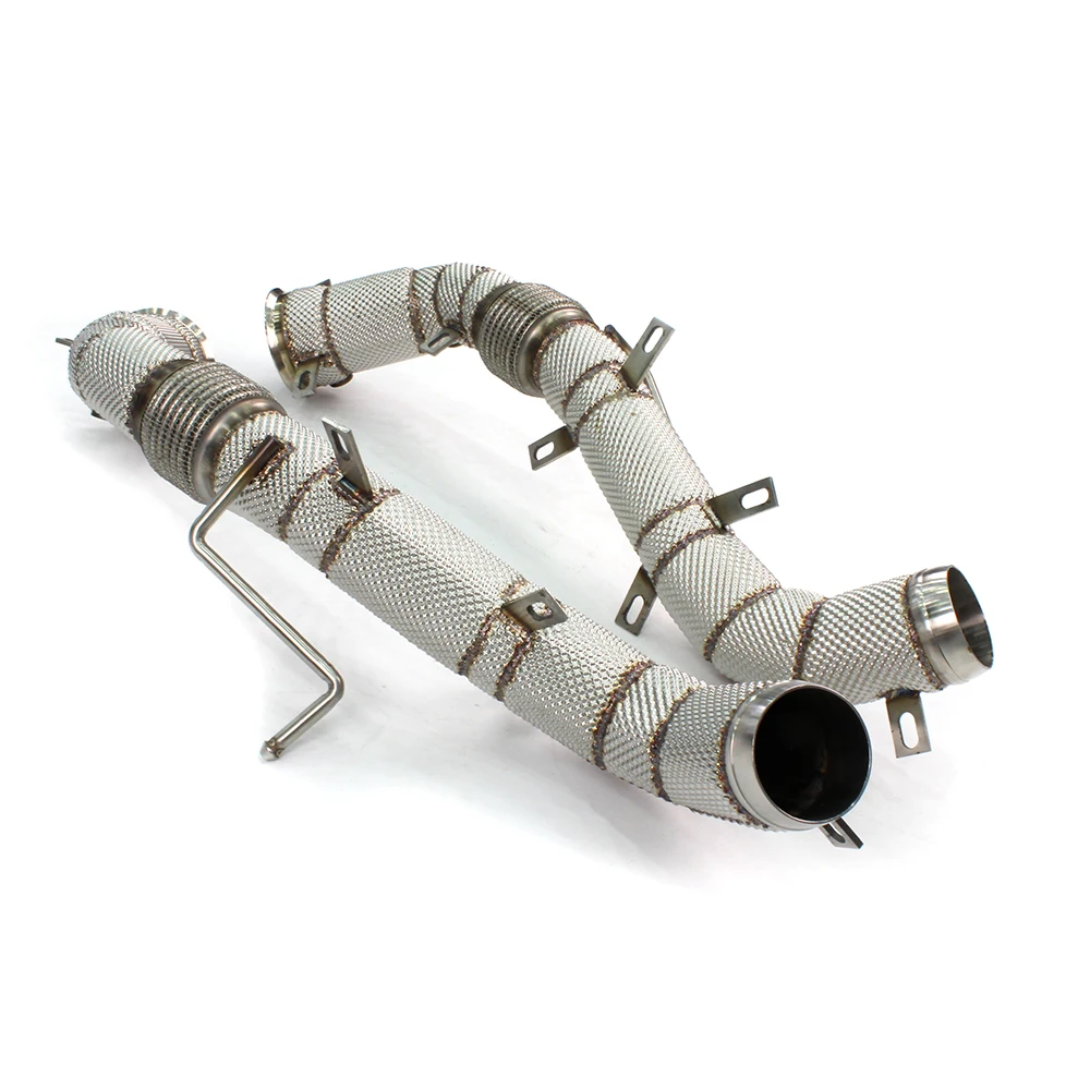 

High-Flow exhaust downpipe for McLaren MP4-12C 600lt 650S 570S 570GT 540C Downpipes