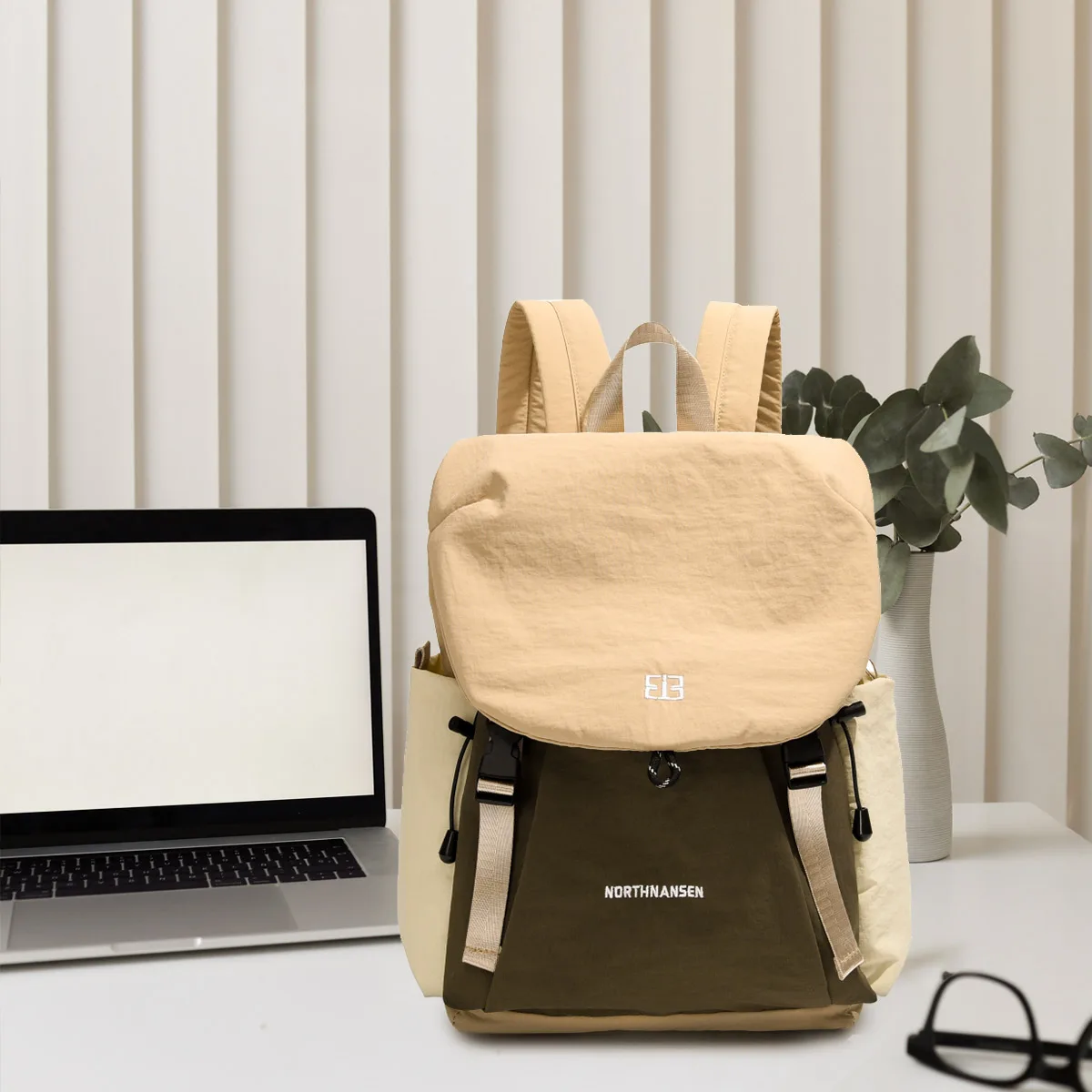 الفرنسية Shengliwei 2025 حقيبة الظهر الرجعية الجديدة خفيفة الوزن عادية أسهل لمطابقة الرجال حقيبة ظهر عادية السفر حقيبة مدرسية النساء