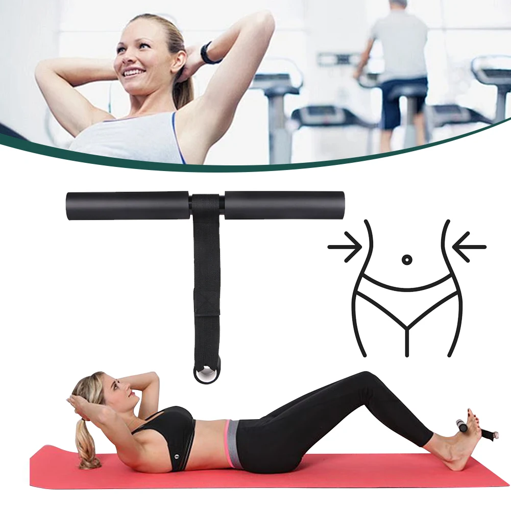 

Door Sit Up Foot Bar Sit Up Assist Bar Sit-up Tool Stretching Equipment Exercise Bar Auxiliary for Waist Belly Exercise