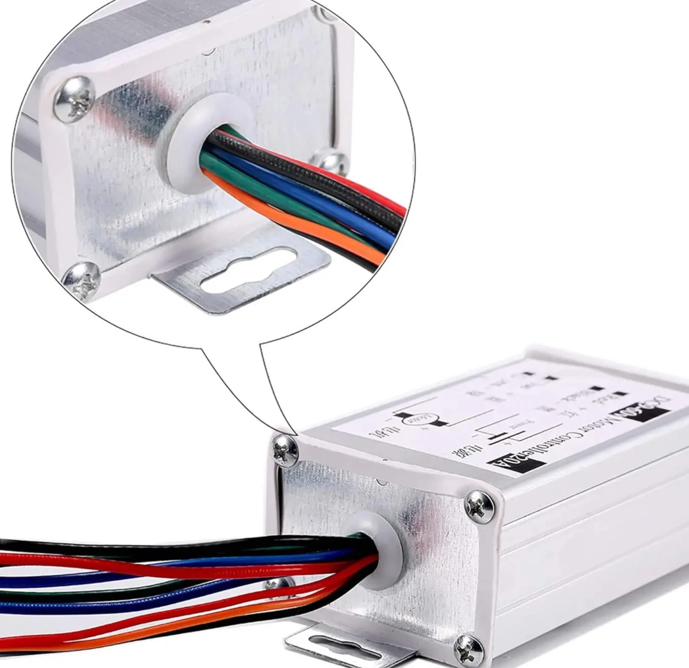 

DC 9V-60V 12V 24V 36V 48V 60V Регулятор ширины импульса двигателя Регулятор скорости двигателя постоянного тока Матовый модуль управления двигателем