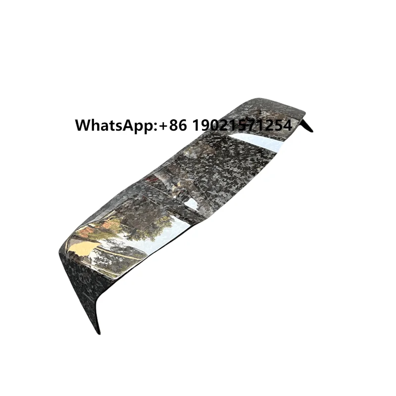 

For Rolls Royce Cullinan Premium Dry Forged Carbon Fiber Rear Spoiler Rear Wing Top Wing Brand New Spoiler Upgrade Body Kits
