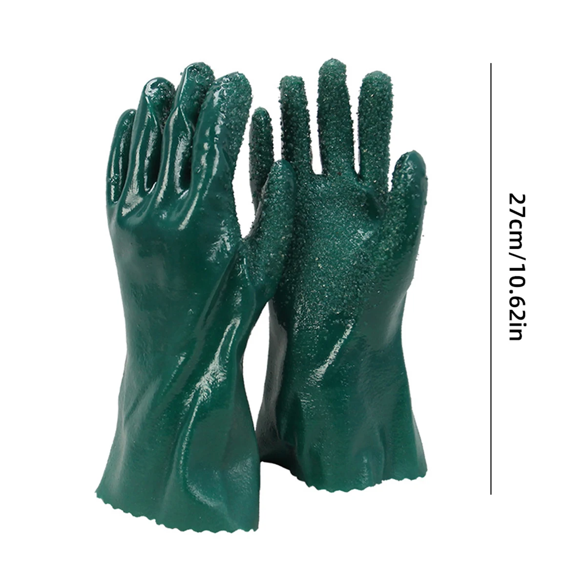 Anti Slip Labor Protection Gloves All Rubber Particles Waterproof Wear-Resistant And Anti Oil Resistant -1PCS
