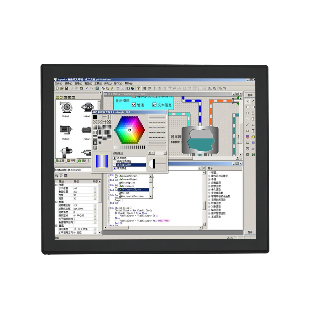 Capacitive touch screen industrial open frame 15.6 Mainland China