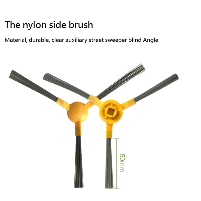 N98r 8 pçs robô aspirador de pó escova lateral para haier t550 t560 série TAB-T560H TAB-T550WSC para conga série 950