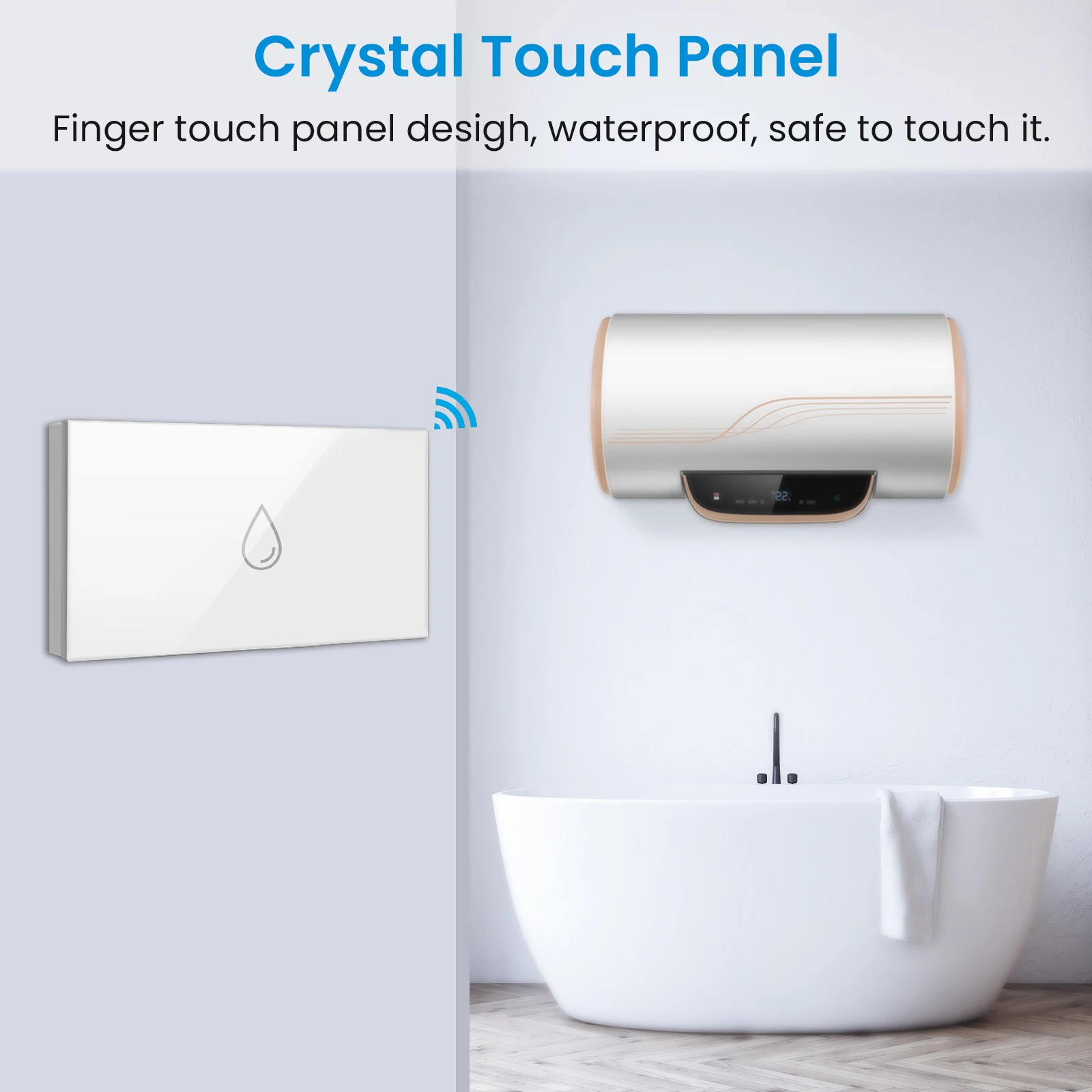 LoraTap WiFi Boiler Wassererhitzer EU US IL Schalter Tuya Smart Life App Fernbedienung Energiemonitoring Sprachsteuerung Google Home Alexa – Detail 9