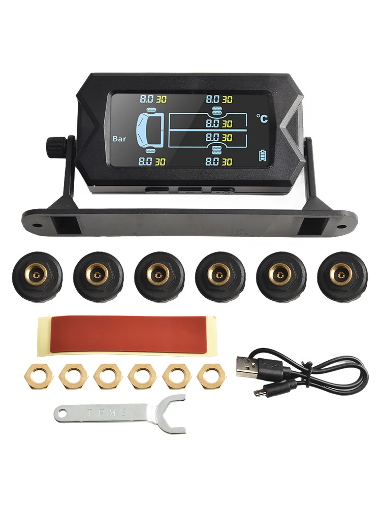 Accessories Charging Cable External Sensor -20℃- 80℃/ -4℉ - 176℉ 5V Voltage Alarm Systems Double Sided Adhesive