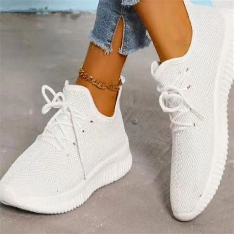 New Women's Sneakers Summer 2024 Plus Size 35-43 Mesh Women Shoes Casual Sports Shoes Light Soft Comfortable Zapatillas Mujer