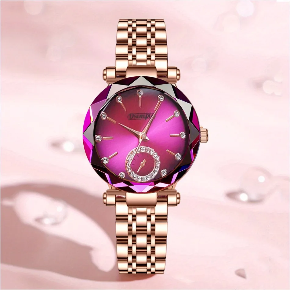 2pcs Luxury Elegant Women's Watch Set, Quartz Movement Casual Watch | Party Dress Wristwatch | Gorgeous | Fashion Accessories
