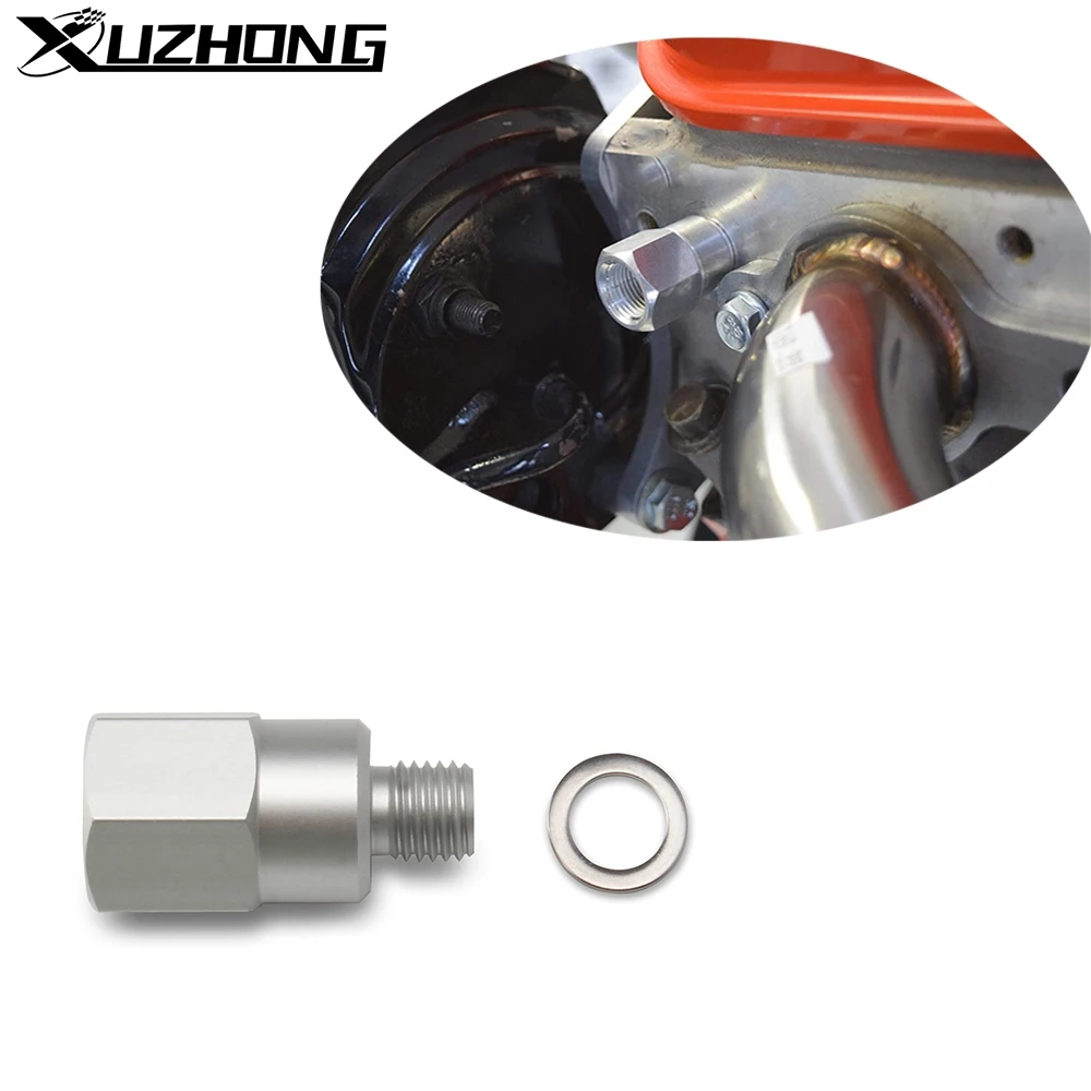 Aluminium-Öldrucksensor-Adapter M12 x 1,5 für LS-Serie Motor LS1 LSX LS3 LM7 LR4 LQ4 LS6 NPT Kühlmitteltemperatursensor