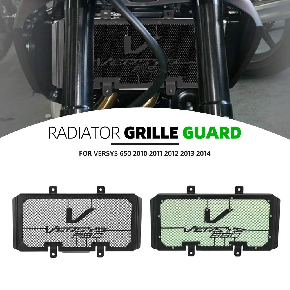 

FOR Kawasaki Versys 650 2010 2011 2012 2013 2014 Accessories water Tank Mesh Radiator Grille Guard Protection Cover Versys650
