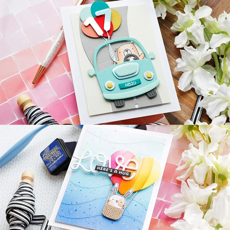 Piggy Craft metal cutting dies cut die mold Various new series arrive Scrapbook paper craft mold blade punch stencils