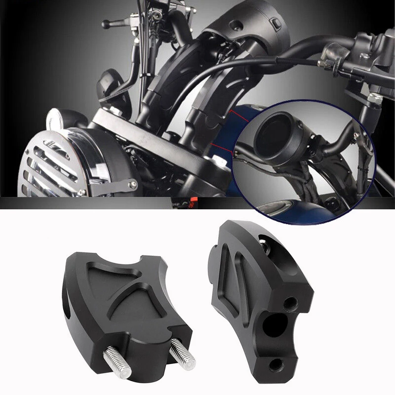 

Motorcycle Handlebar Riser Up Back Moves Bracket Kit Mount Clamp Extend Adapter Heighten For Honda Rebel CMX500 CMX300 2017-2021