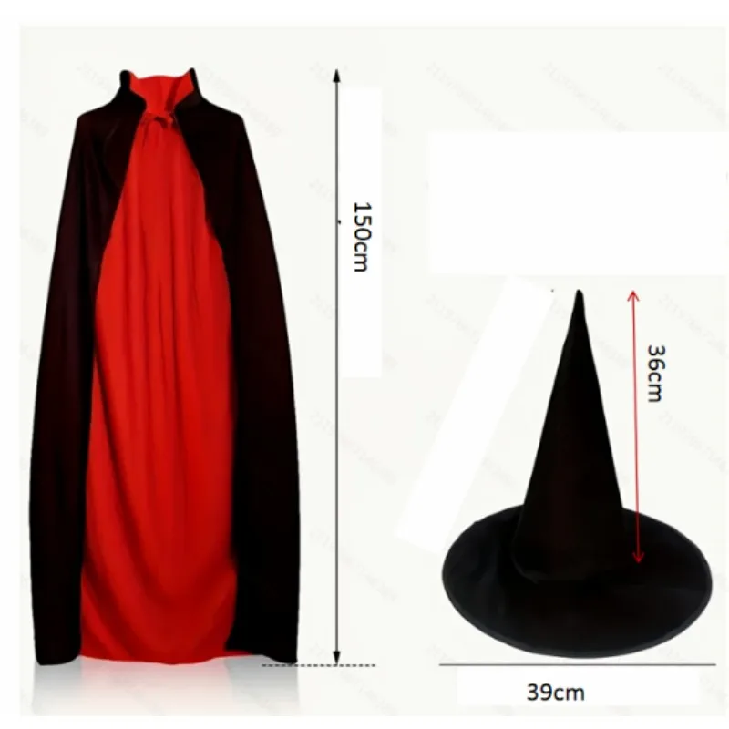 ชุดแม่มดฮาโลวีน PESENAR พร้อมหมวกแม่มดและเครื่องประดับหลากหลายให้คุณเลือกสำหรับงานปาร์ตี้คอสเพลย์