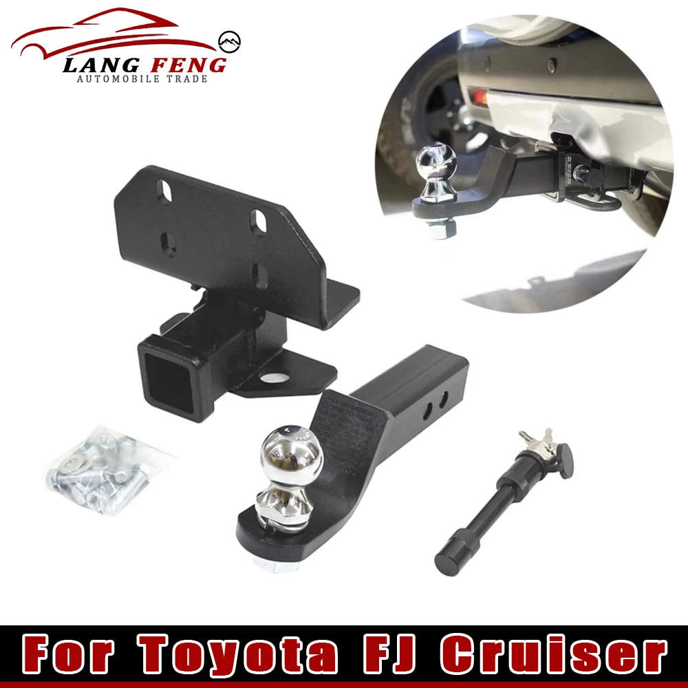 High-Quality New Front and Rear Tow Hook Linker Assembly Tow For Toyota FJ Cruiser Hook Rear Hitch Car Accessories