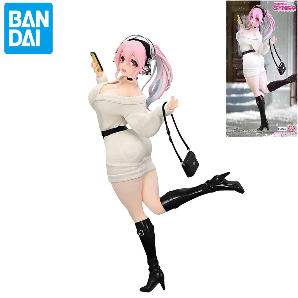 

В наличии оригинальные FURYU SUPERSONICO Winter Memories ПВХ 21 см аниме персонаж модель коллекция украшения для рабочего стола игрушки подарки