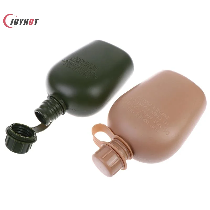 American Style Tactical Single Soldier Water Bottle High Polymer Outdoor Camping Military Fan Water Bottle