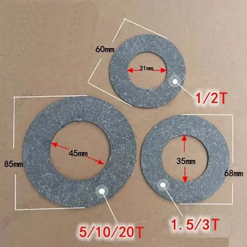 Pièce de friction de plaquette de frein de palan à main, JOPaupiers, accessoires, ensemble de 4 pièces