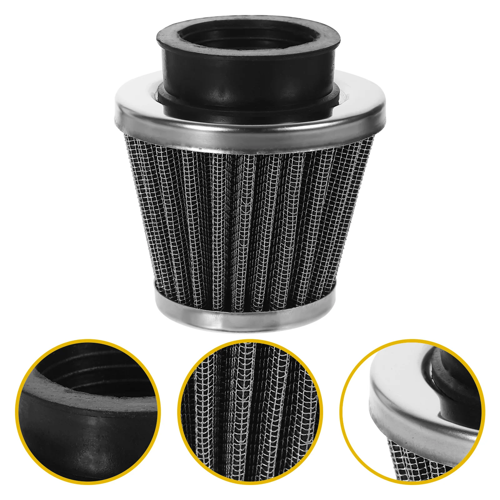 

Intake Filter for Bike 35mm Installation Diameter Durable Safe Long Lasting Engine Protection Mini Bike Atv Motorcycle