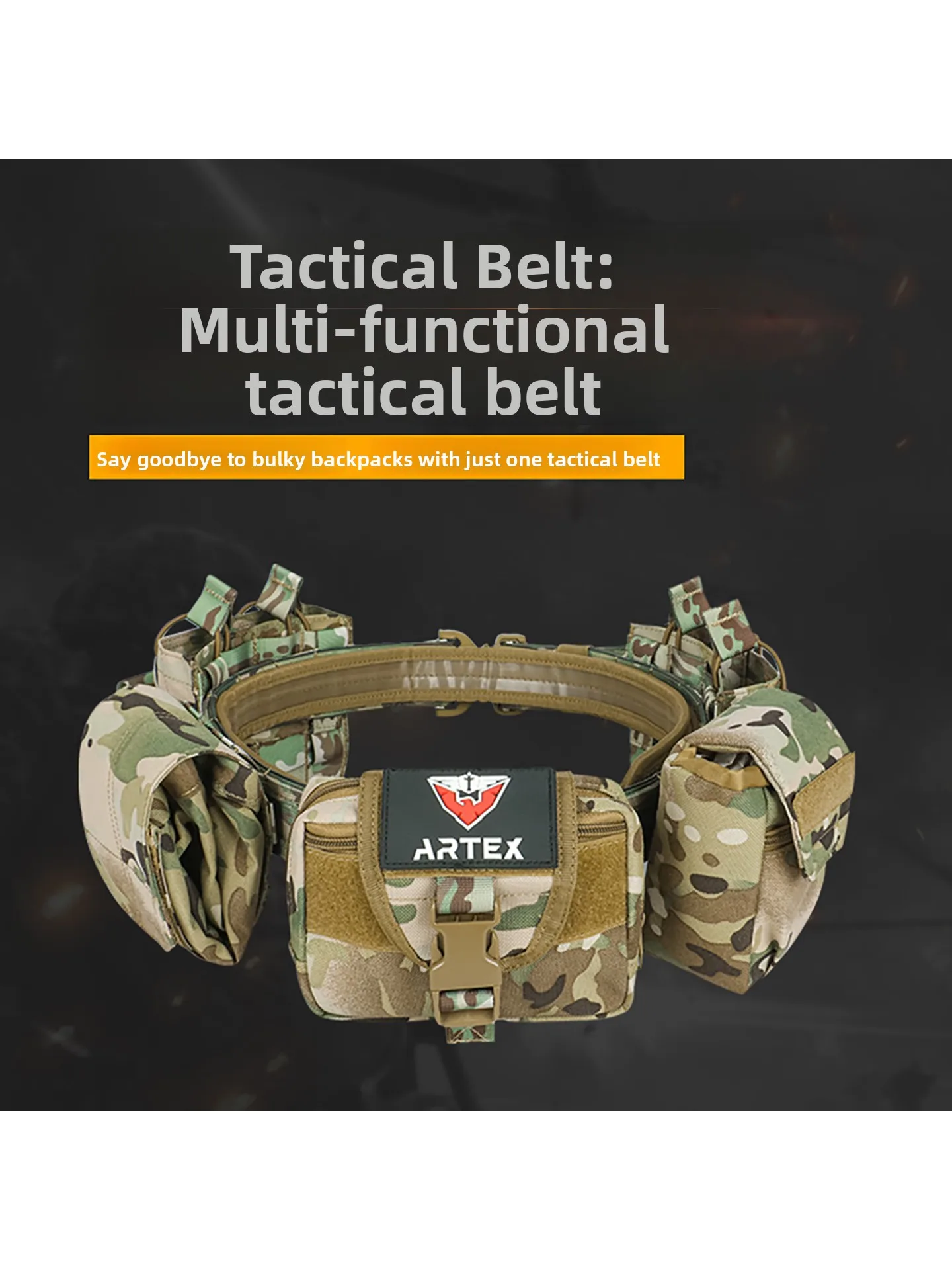 artex-nylon-tactical-waist-seal-set-multi-functional-patrol-belt-outdoor-cs-wearable-wargame-waist-seal-neutral-automatic-buckle