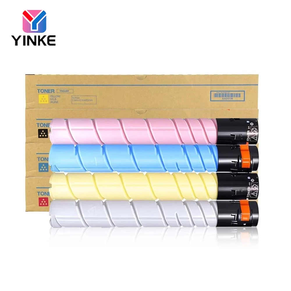 

1PCS TN512 Toner Cartridge For Konica Minolta Bizhub C454 C554 High Quality Compatible C 454 554 Copier Toner BK 500G CMY 400G