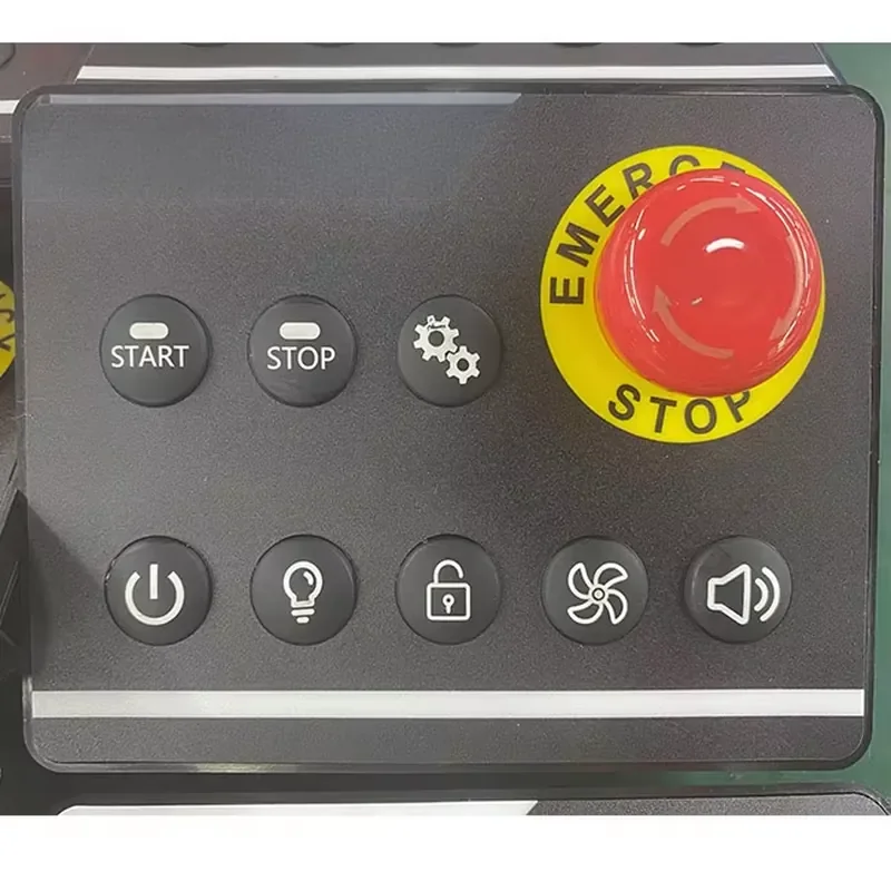 MAF Emergency Stop Switch CAN Bus 2.0B Control Box Steel 10-36V DC Industrial Equipment Controller