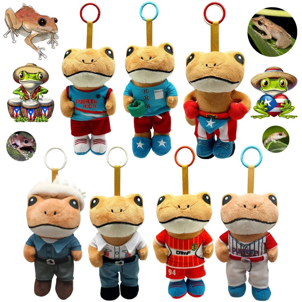 

@@**2026 Puerto Rican Frog Stuffed Animal Bad Bunny El Sapo Concho Plush Toy,Unique Rare kids Xmas Gift for Fans Reggaeton Music