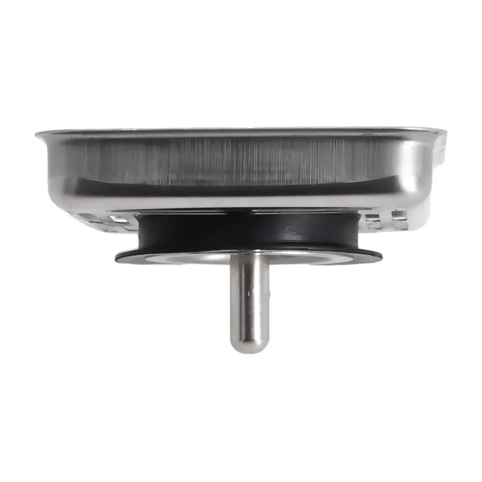 1 Pc Kitchen Square Stainless Steel Kitchen Sink Strainer Drainer Post Stopper Waste Plug Drain Trap Kitchen Gadgets