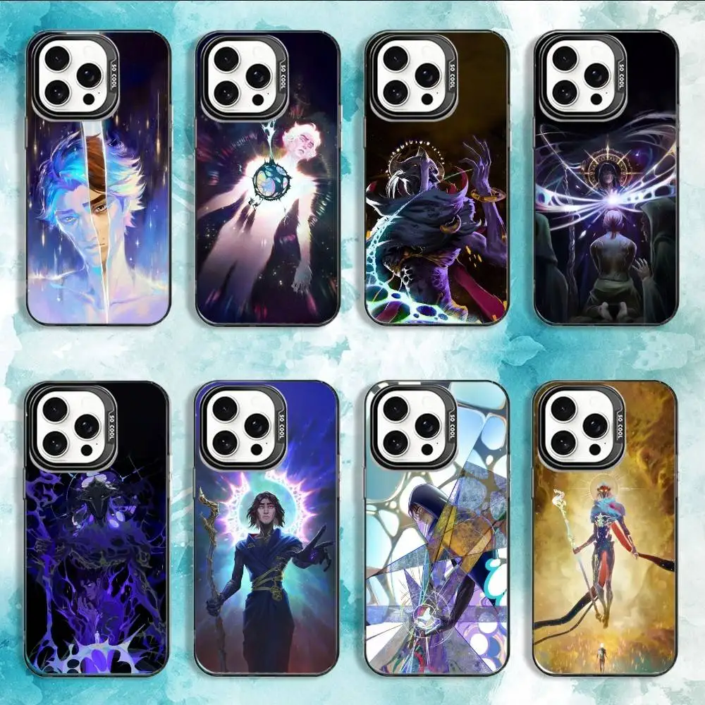 

Anime Arcane Viktor Phone Case For iPhone 16,15,14,13,12,11,Mini,Pro,MAX Black Matte Shockproof Cover