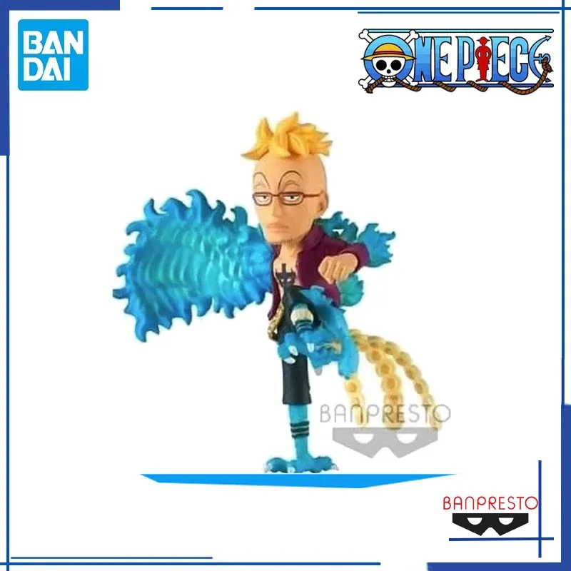 Bandai Original figura de Anime de una pieza WCF Wano país la isla de los fantasmas Vol4 figuras de acción de juguete Zoro modelo regalo para niños