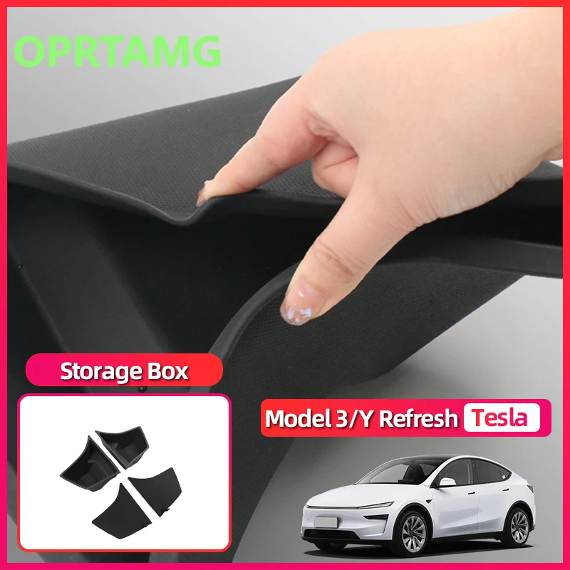 

Эмблемы для Tesla Model Y Model 3 Y Juniper Highland Боковой ящик для хранения Модификация багажника — это хранилище автомобильных аксессуаров