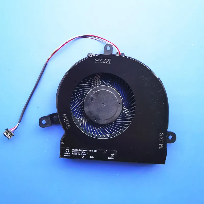 

Laptop/Notebook New CPU Cooling Fan for Lenovo 15-ISK Y41 Y51 EG75080S1-C010-S9A 5V 2.25W 4PIN