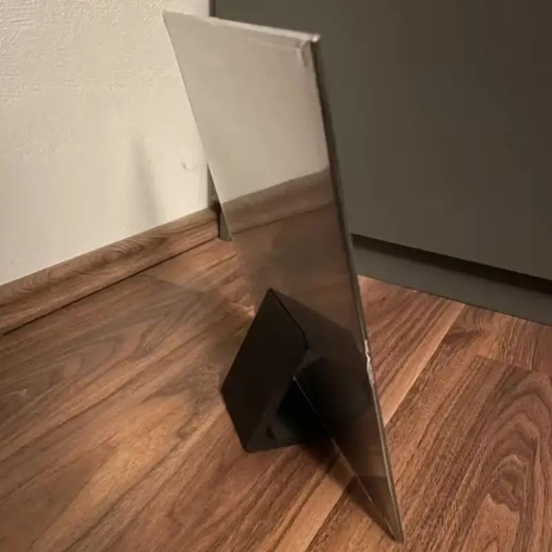 Desktop Vinyl Record Stand Record Player Holder Minimalist Display Rack Ideal For Office And Home Living Room Display