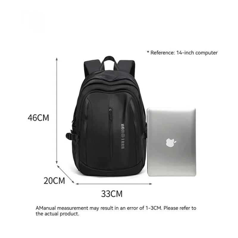 Simple Fashion Casual Backpack Women\'s Backpack Large Capacity Outdoor Leisure Sports Travel Bag Student School Bag Men