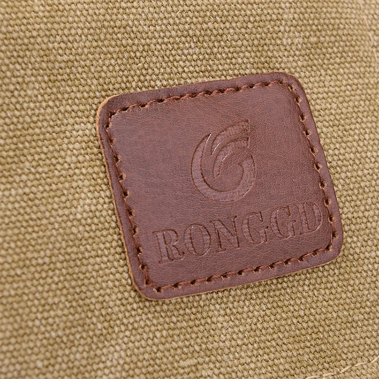 Lässige Umhängetasche, Herren Retro Canvas Umhängetasche, Geeignet für Ausflüge und Tägliche Pendlerfahrten, Schultertasche – Detail 8