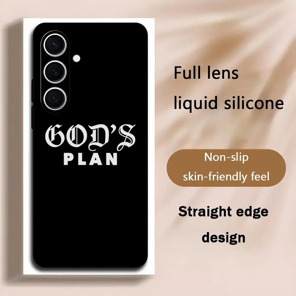 Trend  Phone Case For Samsung Design Galaxy Art GodS S26 S25 S24 S23 S22 S21 Plus Ultra Plan Note20 Soft Black