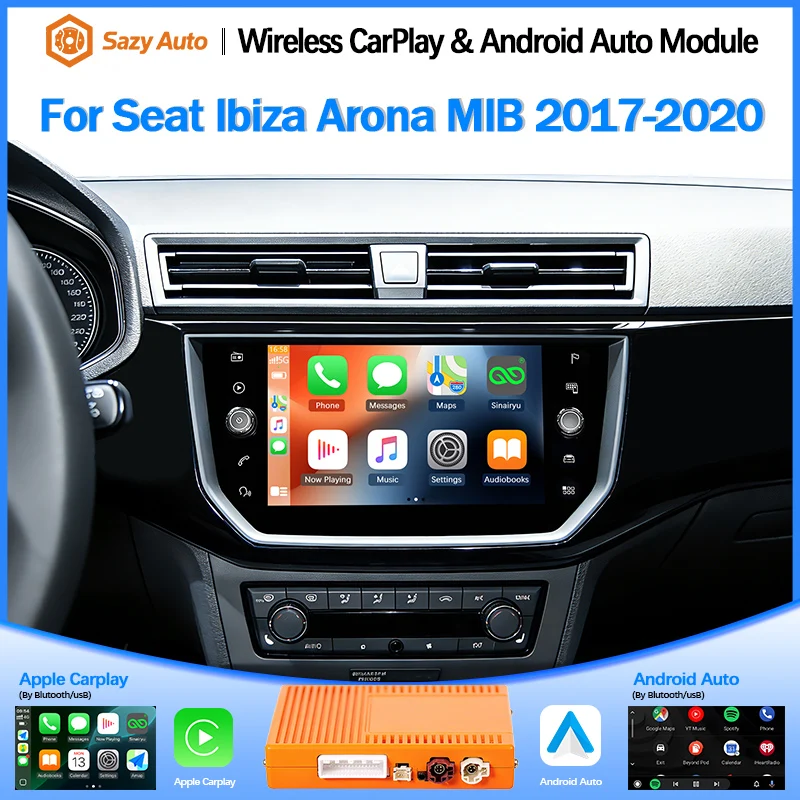 2026 New Wireless Carplay Android Auto for Volkswagen SEAT Leon Ateca Tarrac Airplay Mirror Casting Support Camera