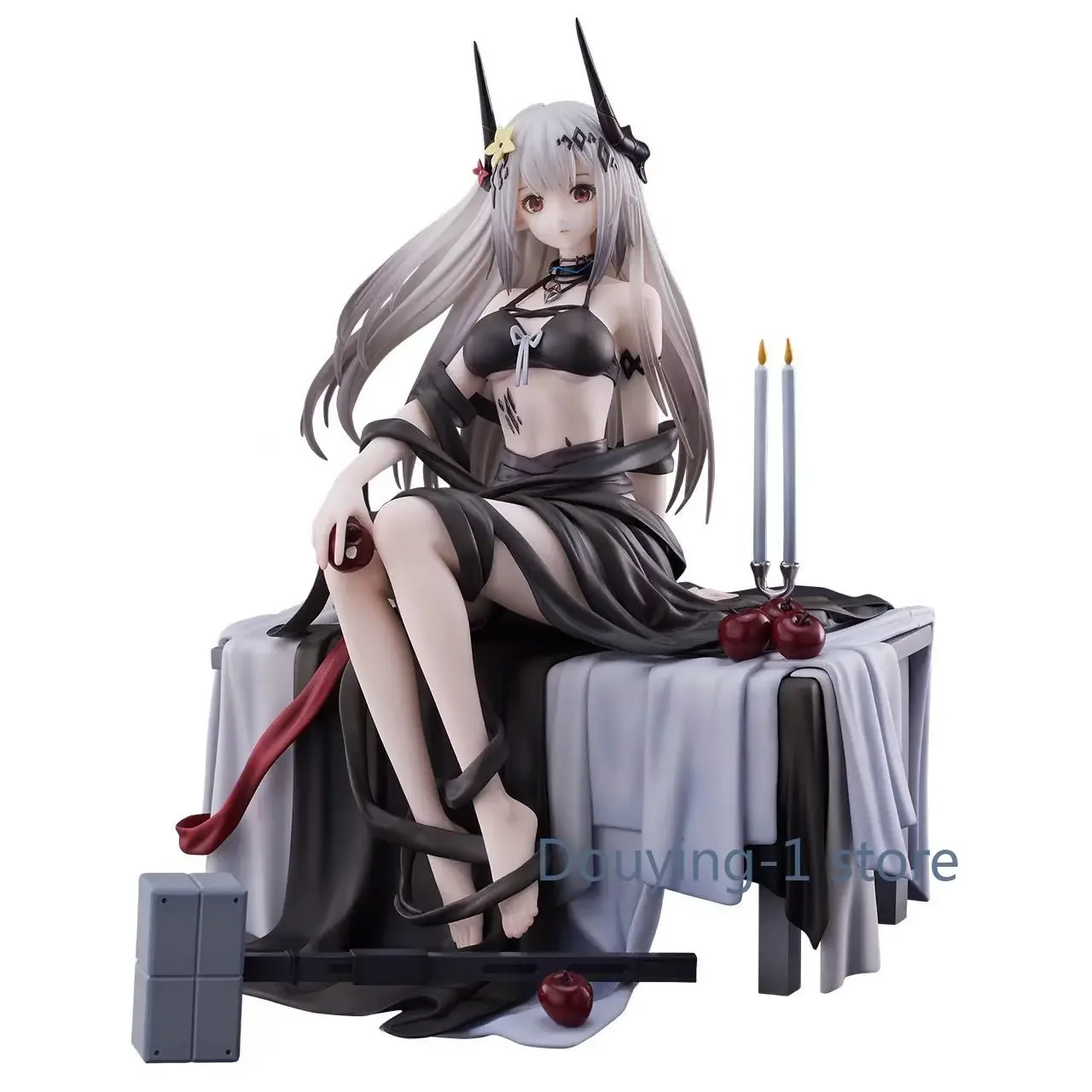 في الأوراق المالية؛ على استعداد للشحن؛ F:NEX Arknights Mudrock ملابس السباحة Tranquil Midnight DN06 الشكل