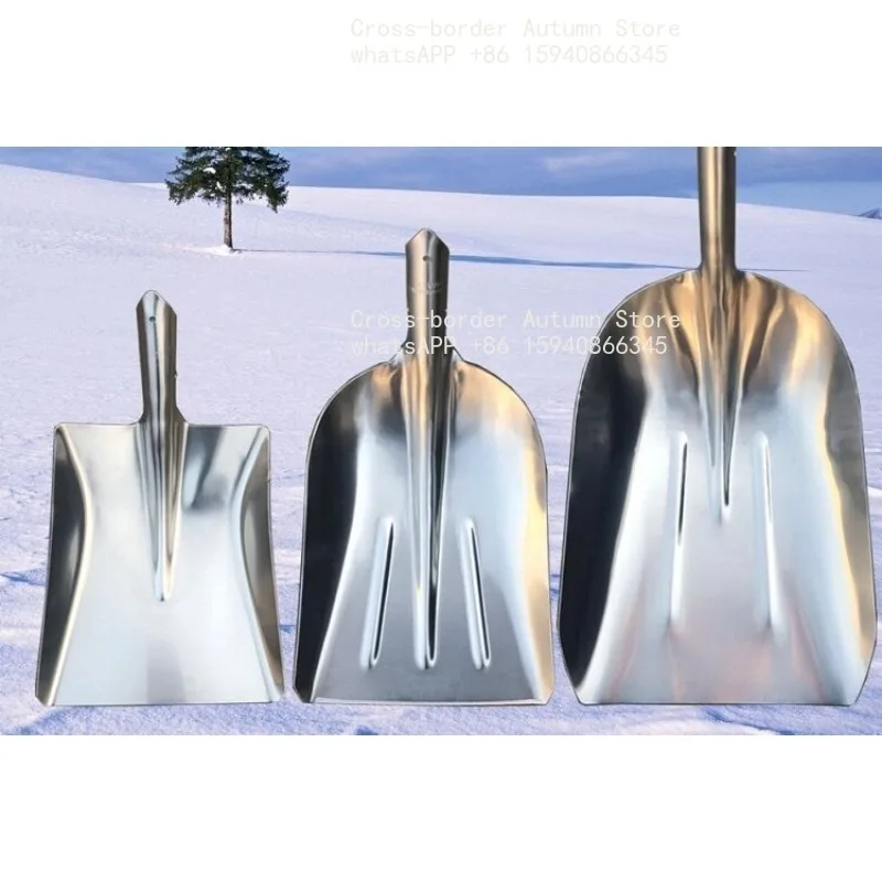 Aluminum shovel Snow shovel Copper shovel Anti-rust and corrosion-resistant, Snow push board tool