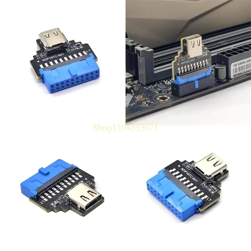 

Бестселлер IDC к женскому порту типа C 19PIN Adapter Mount USB3.2 19PIN Adapter