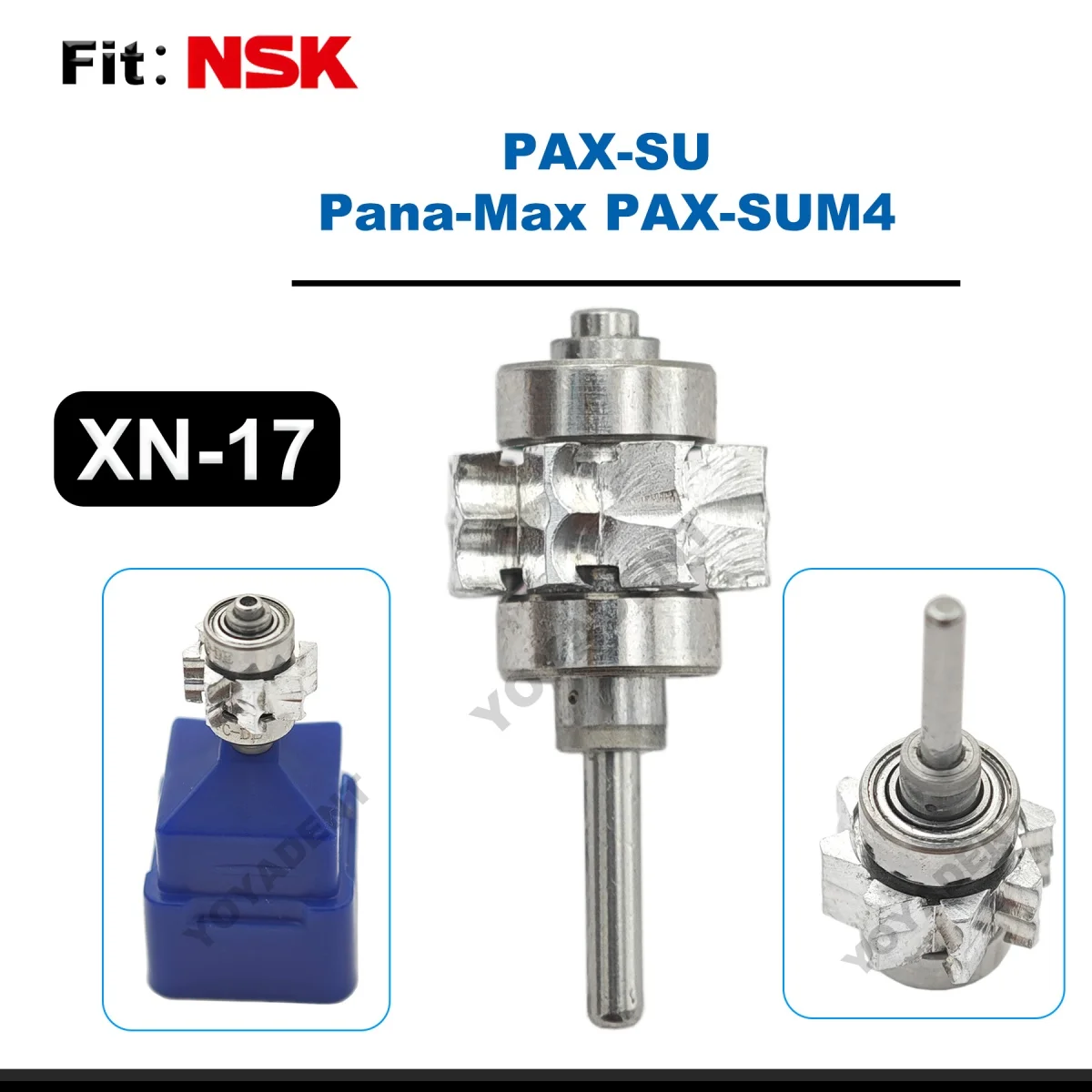 

For NSK PAX-SU Pana-Max PAX-SUM4 High Speed Handpiece Ait Rotor Dental Turbine Cartridge