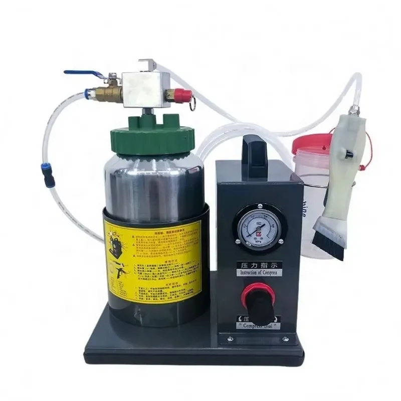Glue Dispenser Shoes Luggage Leather-Packaged Paper Single-head Double-head Glue Brushing Filling Dispensing Machine