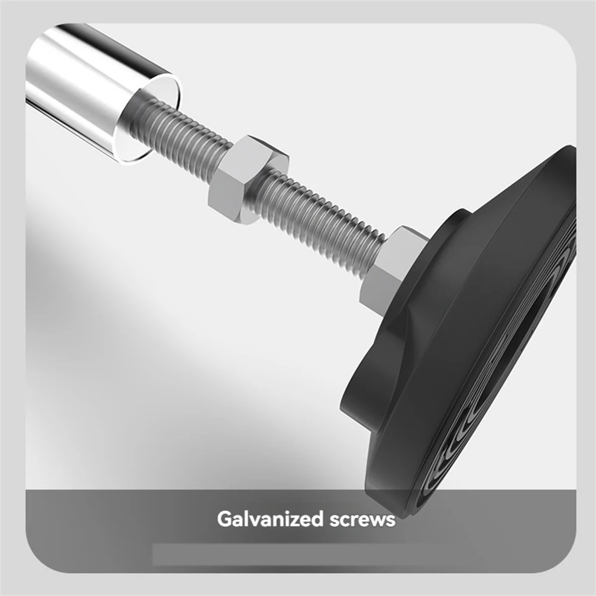 

Stainless Steel Telescopic Support Rod Cabinet Support Rod High Hardness Sink Support Bracket Load-Bearing 300 Kg