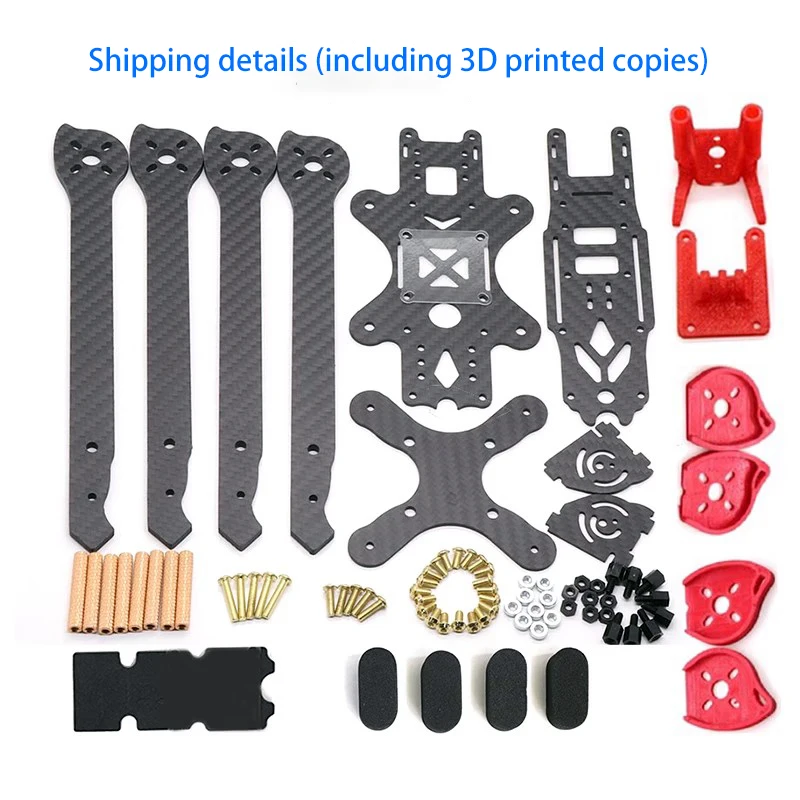 XL9 9-inch carbon fiber drone rack kit 390mm FPV Freestyle RC racing drone DIY aviation modeling quadcopter