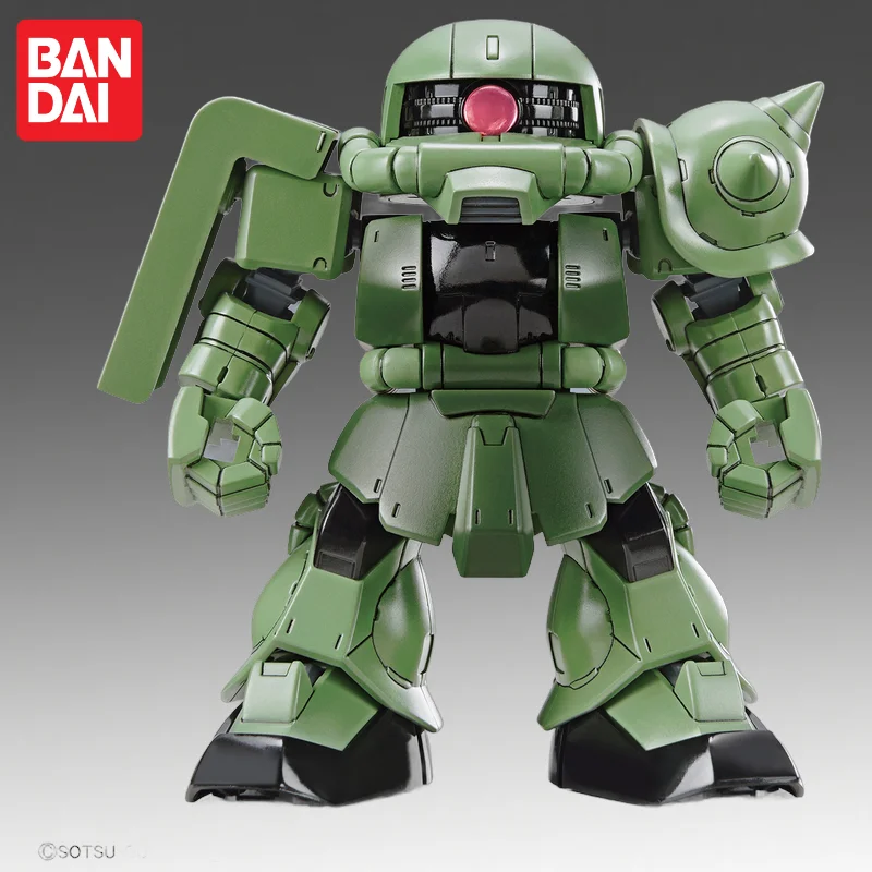 

In Stock Bandai Original Sdcs Sdcs-gundam Zaku Action Figure Model Doll Brand New Boxed Anime Characters Toys Model Garage