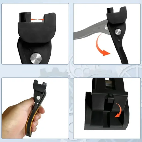 Imagen 2 del producto Abrazadera trasera Universal para camión, piezas de repuesto, dura, suave, plegable, cubierta Tonneau, accesorio para coche, vehículo duradero, fácil de instalar, 4 unidades