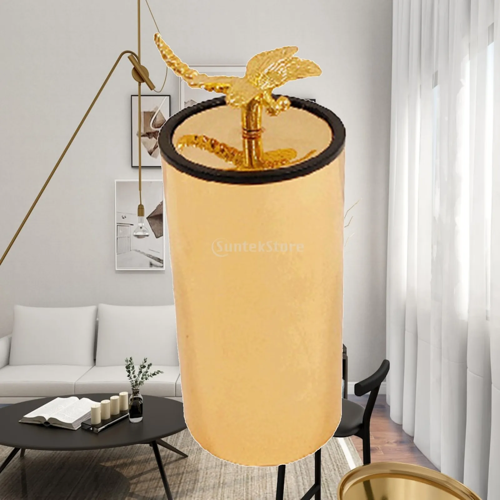 Toothpick Dispenser Stylish Hand Press Dustproof Hotel Decoration Toothpicks Case for Kitchen Dining Room Table Bedroom Party
