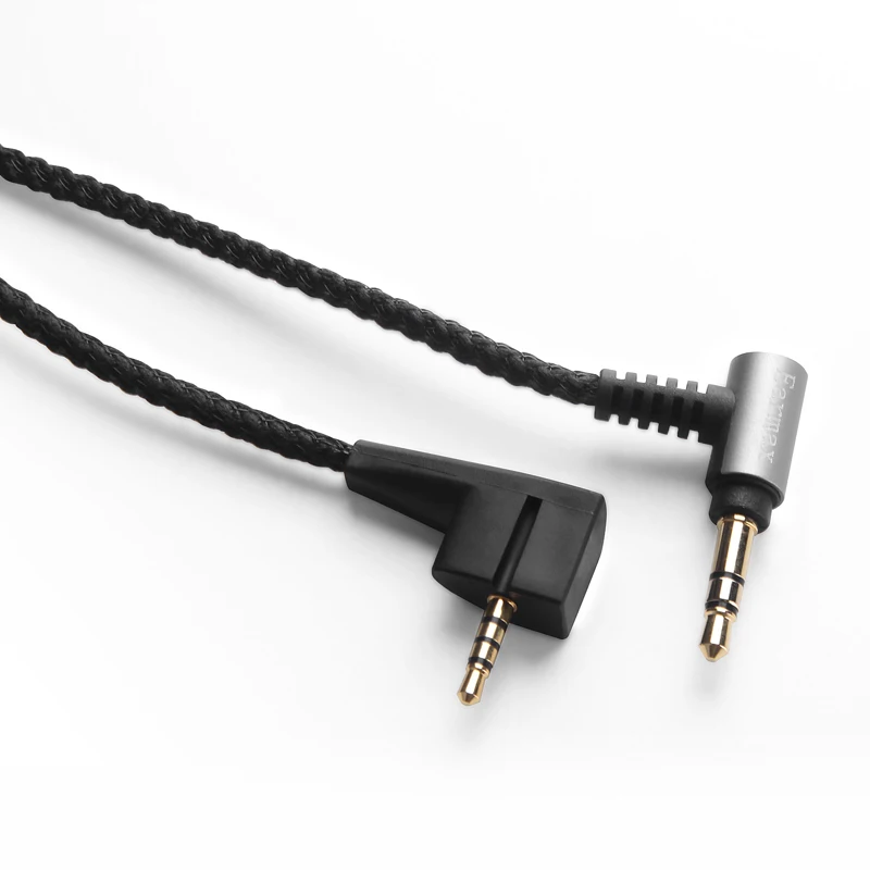 For Sennheiser HD438 HD461 HD439 HD461G HD461i HD471i Earphone Replaceable 3.5mm to 2.5mm Nylon Braided Cable